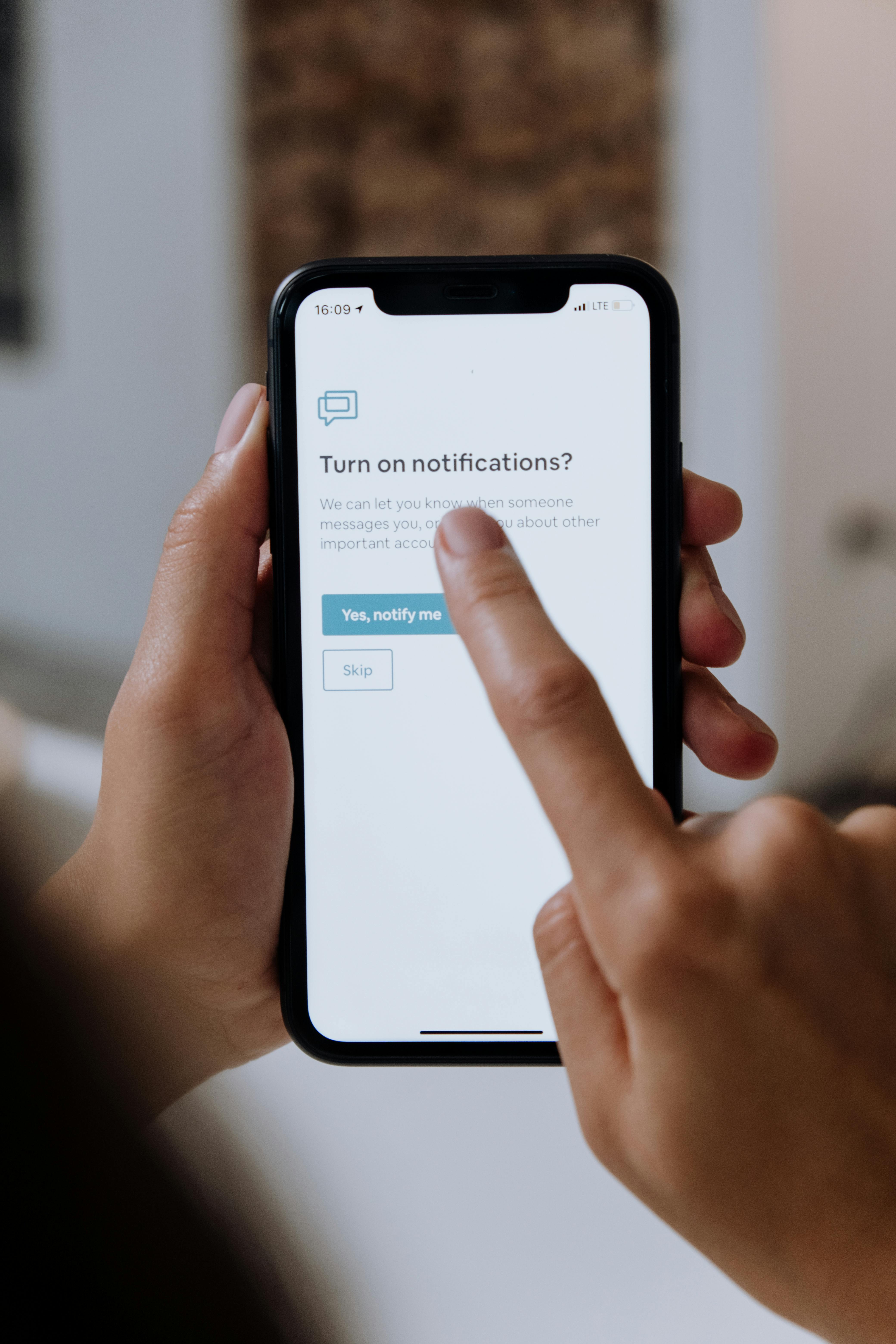 Aplicativos de bem-estar digital em um smartphone